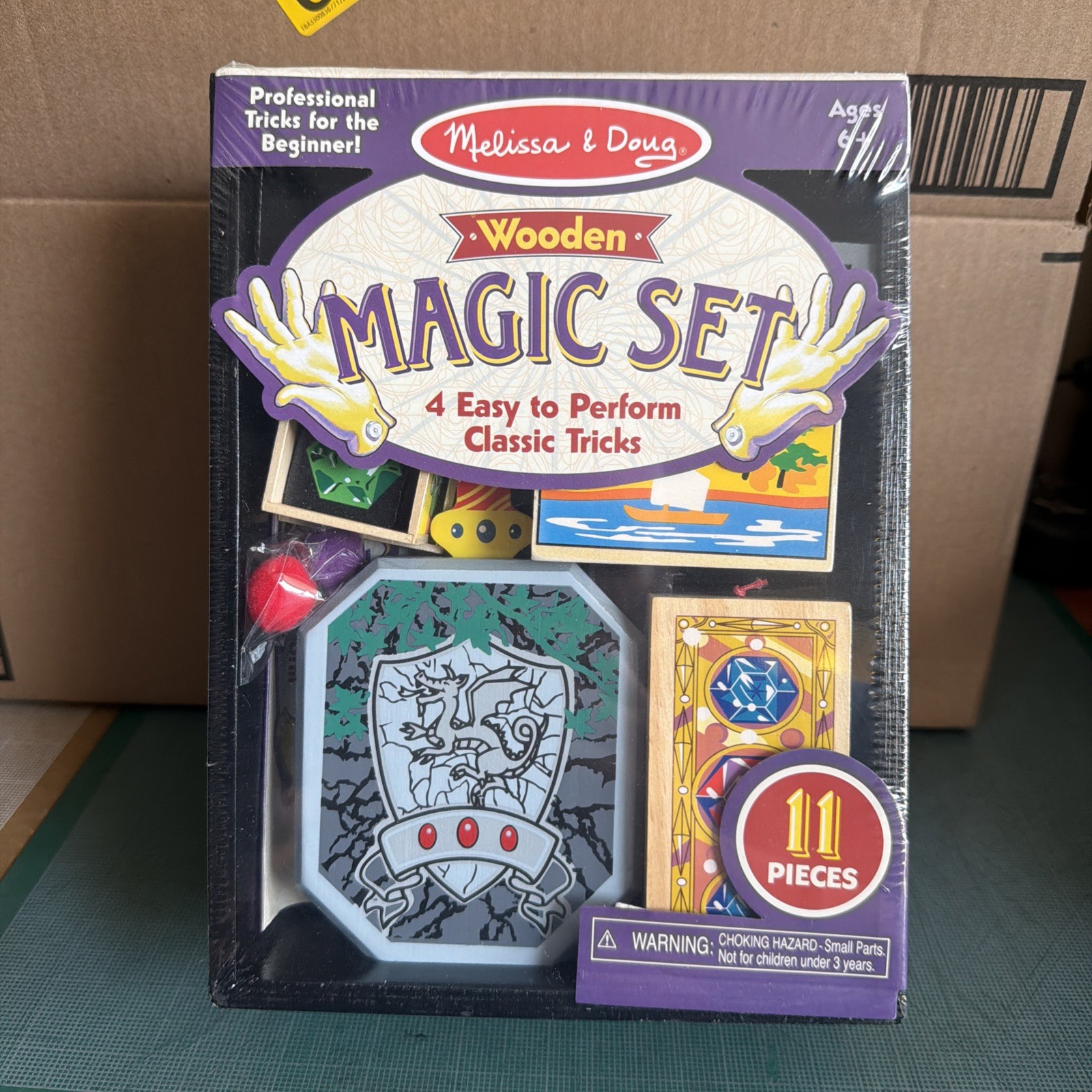 Melissa & Doug- Wooden Magic Set Brand (New In Box- Sealed)-Solid Wood