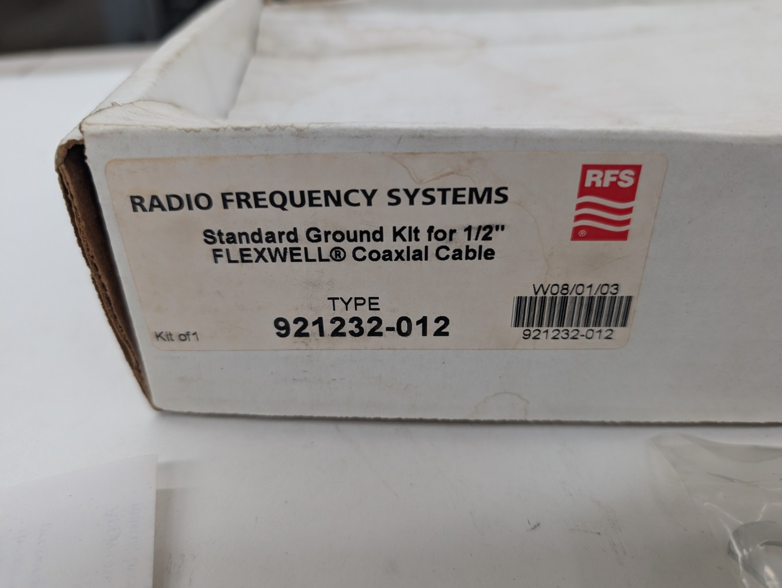 RFS 921232-012 Standard grounding kit for 1/2" coax cable