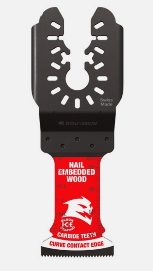 Diablo Tools, 1-1/4in. Carbide Oscillating Blade Nail Wood, Model# DOU125CW