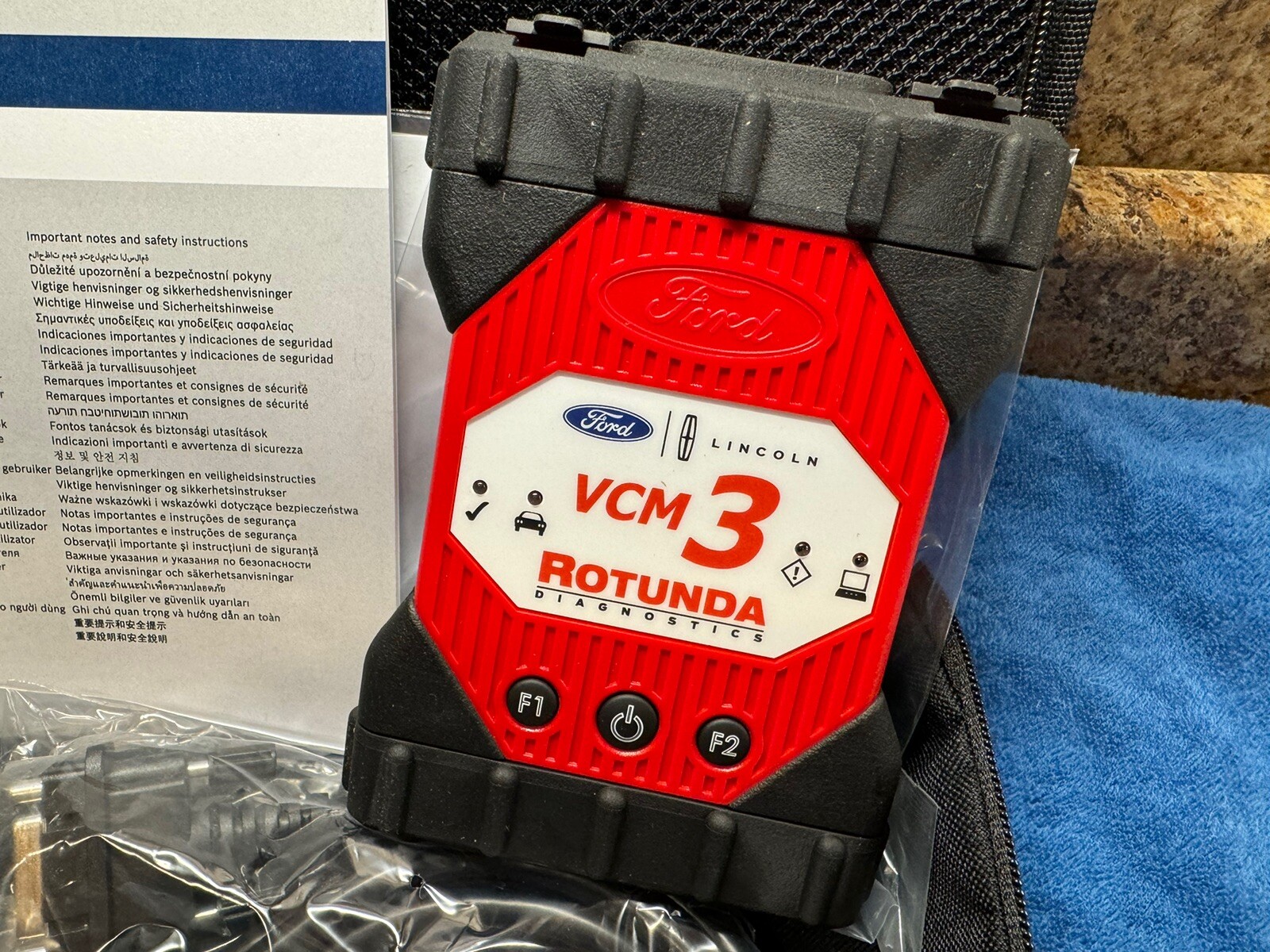 FORD Genuine Authentic Bosch VCM 3 Diagnostic Dealer Kit vcm 2 vcmm NEW 2025 OEM