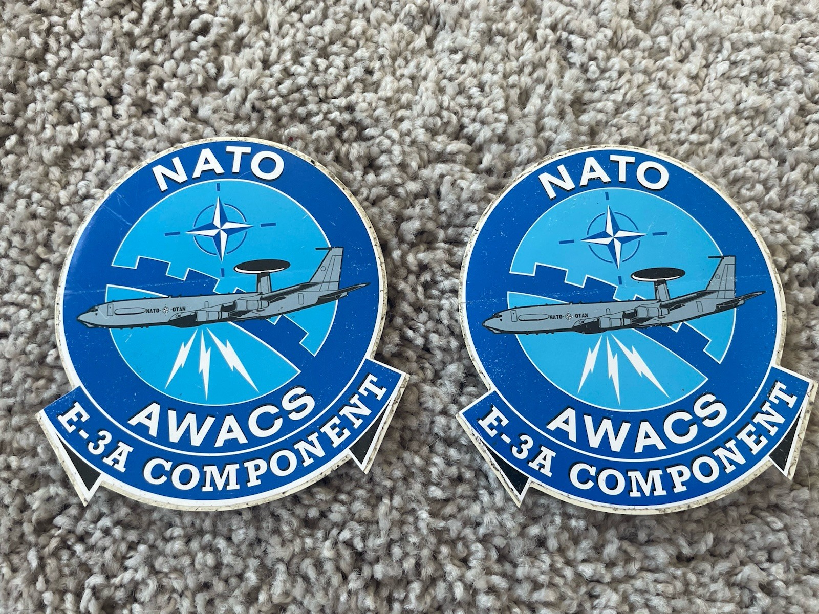 NATO AWACS E-3A Component Stickers Military Aircraft