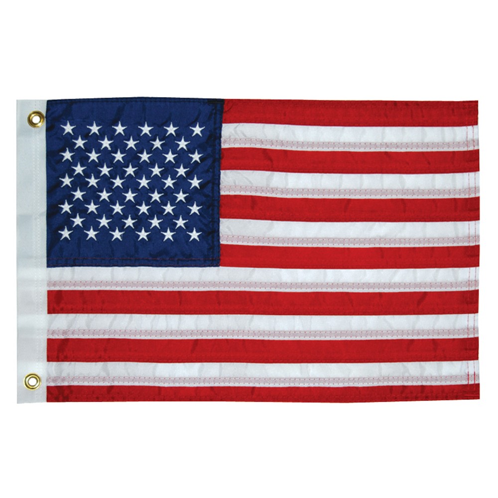 Taylor Made 12" x 18" Deluxe Sewn 50 Star Flag TAYLOR MADE 8418  Expedited Shipp