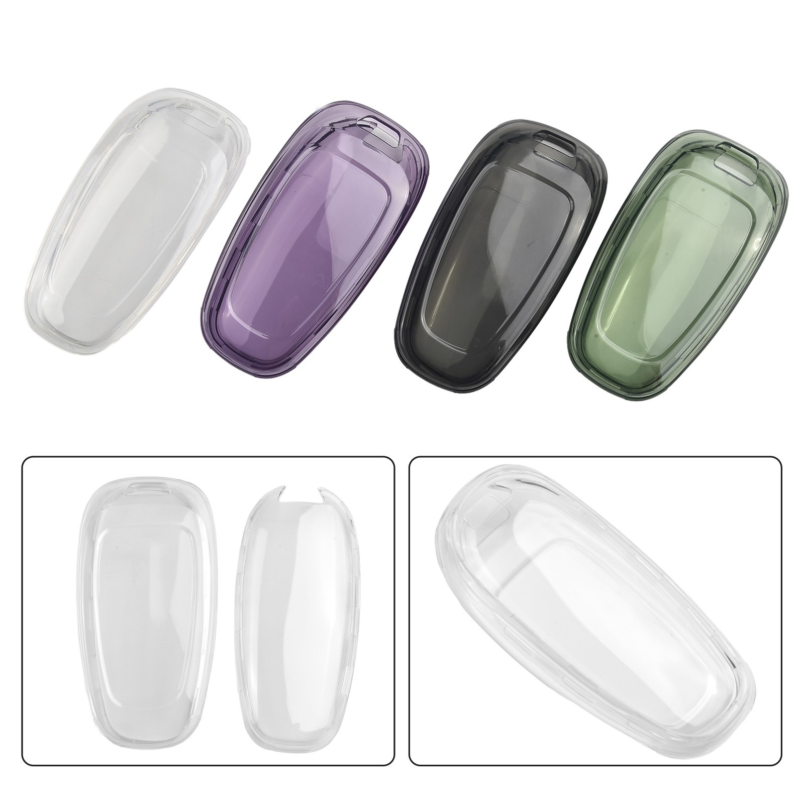For Hyundai Sonata 2020-2021 Key Shell Car Accessories Tool Transparent 1 Piece