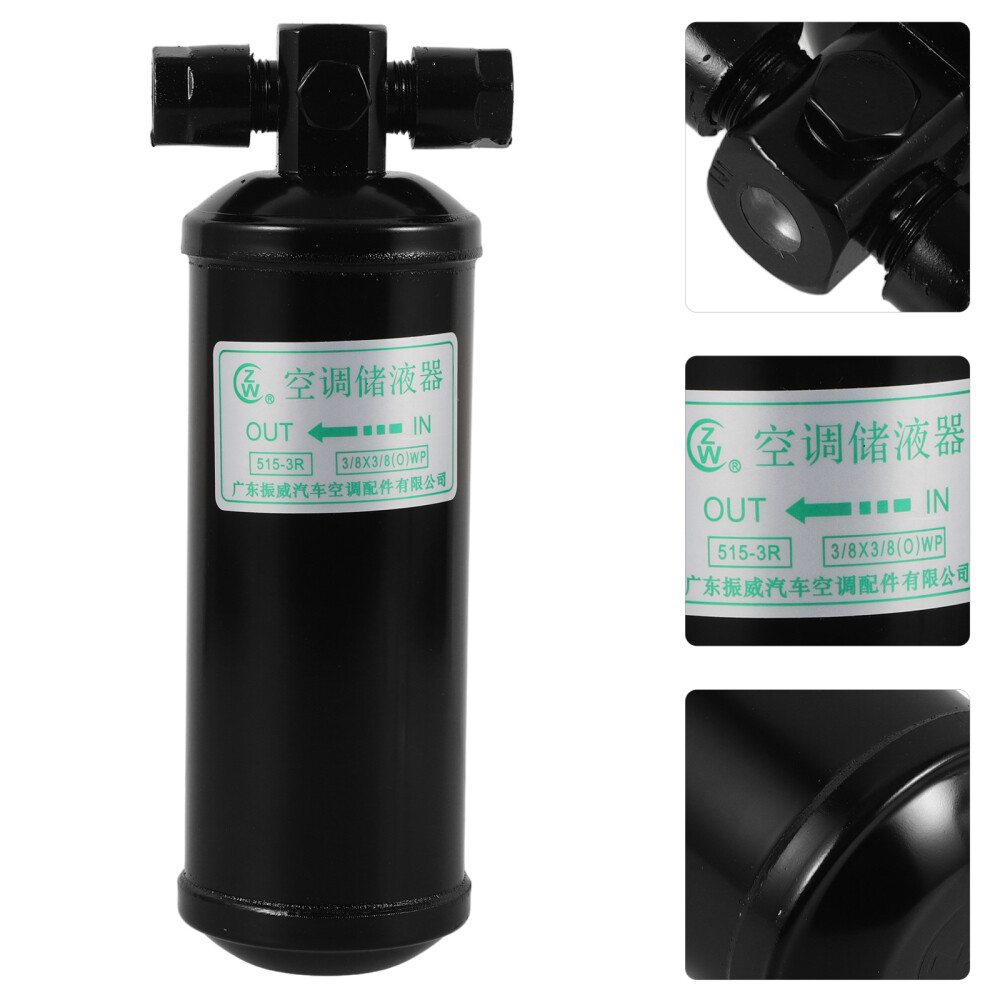 Air Conditioner AC Receiver Drier Air Conditioning Refrigerant Storage Bottle