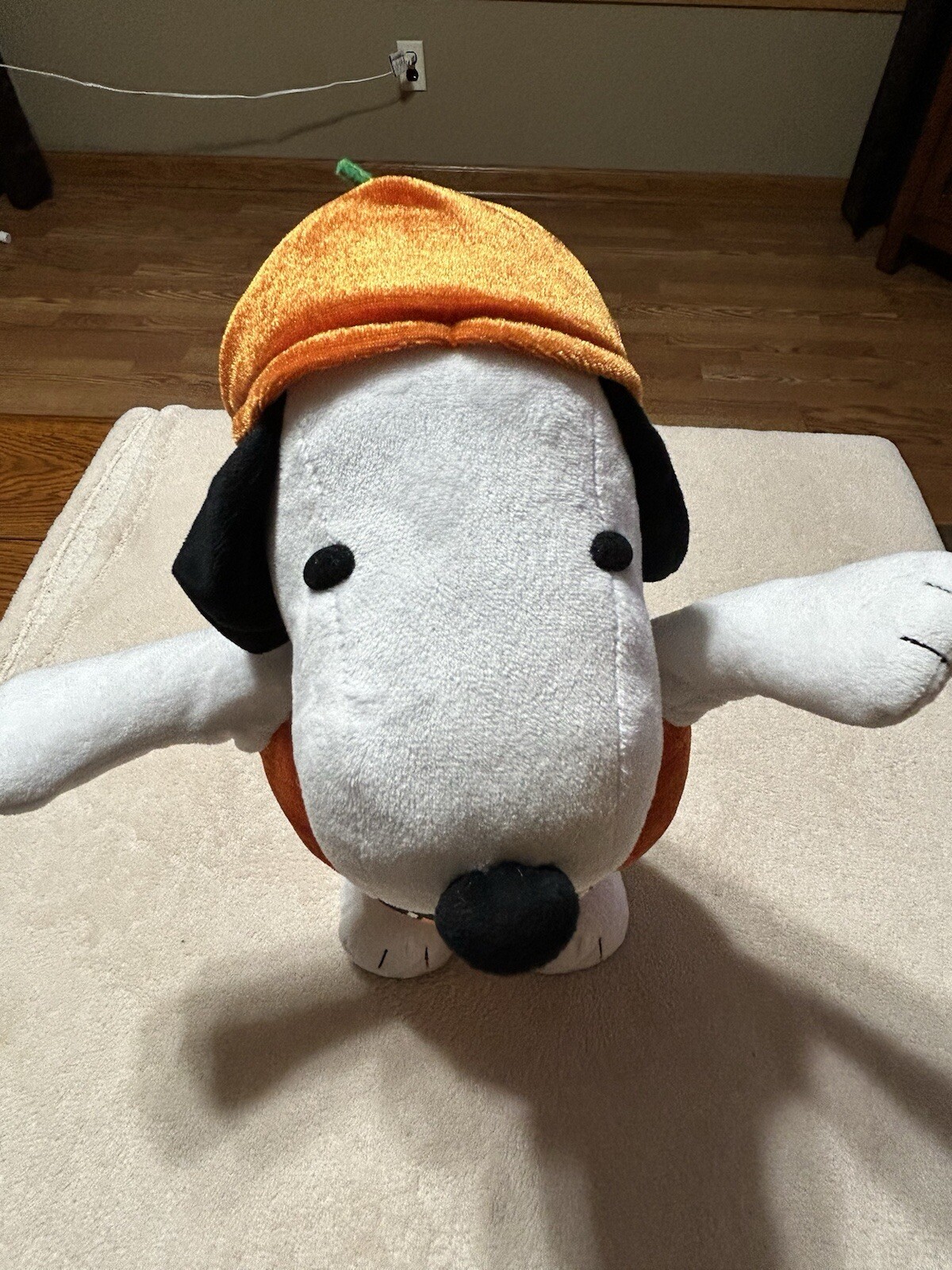Peanuts - Snoopy Side Stepper Pumpkin Dancing Plush Halloween | Gemmy 2019