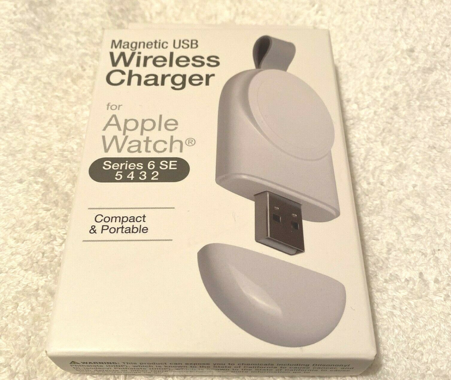 iHip USB Apple Watch Charger (Series 2-6, SE) New in Box!