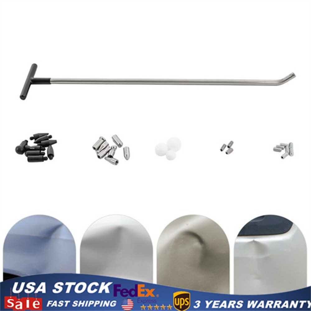 Paintless Dent Removal Tool Kit Dent Repair Set Pdr Tools Rods Car Repairing Kit