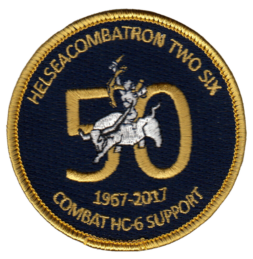HSC-26 CHARGERS 50th ANNIVERSARY SHOULDER PATCH