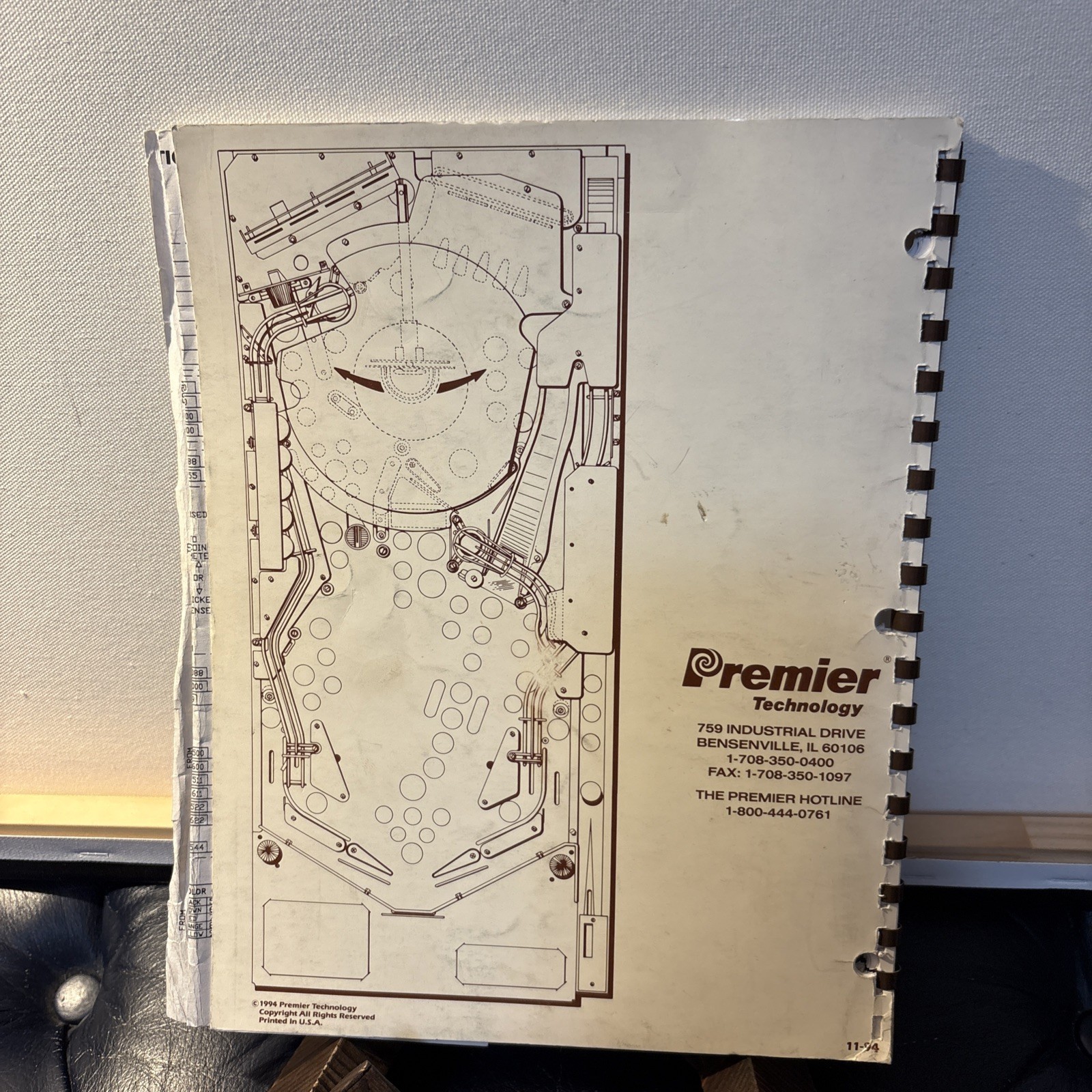 Gottlieb SHAQ ATTAQ Pinball Machine Manual