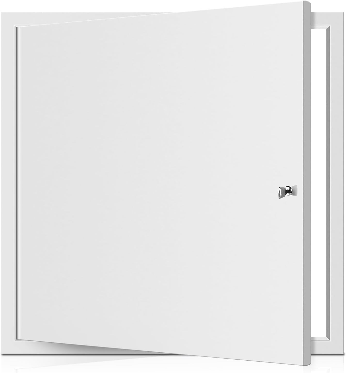 Heavy Duty 22x22 Inch Drywall Access Panel with Lock & Key - White