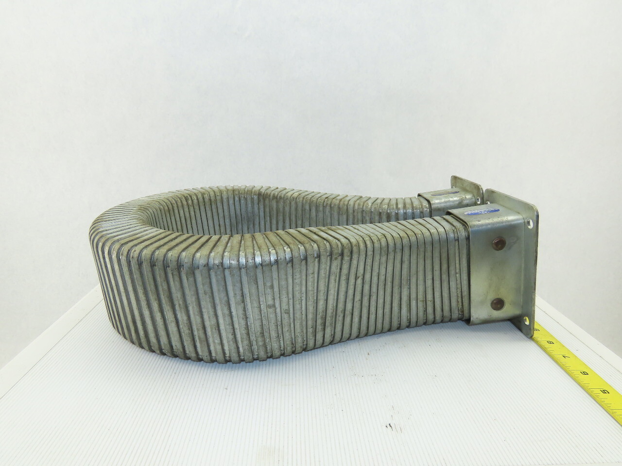 4" x 2-3/4" Flexible Galvanized Enclosed Cable Wire Protector 50" OAL