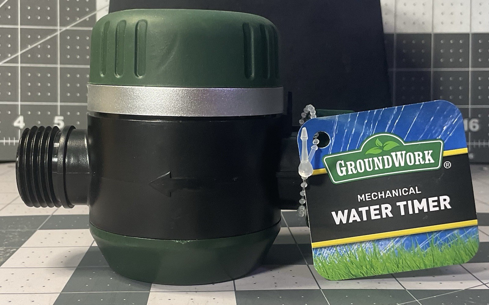 GroundWork Mechanical Water Timer  ABS Plastic Green ~ 8 Separate Settings ~ NWT