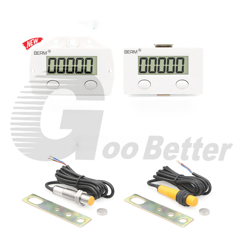 New 5 6 Digits LCD Display Electronic Counter With Sensor Control Counter