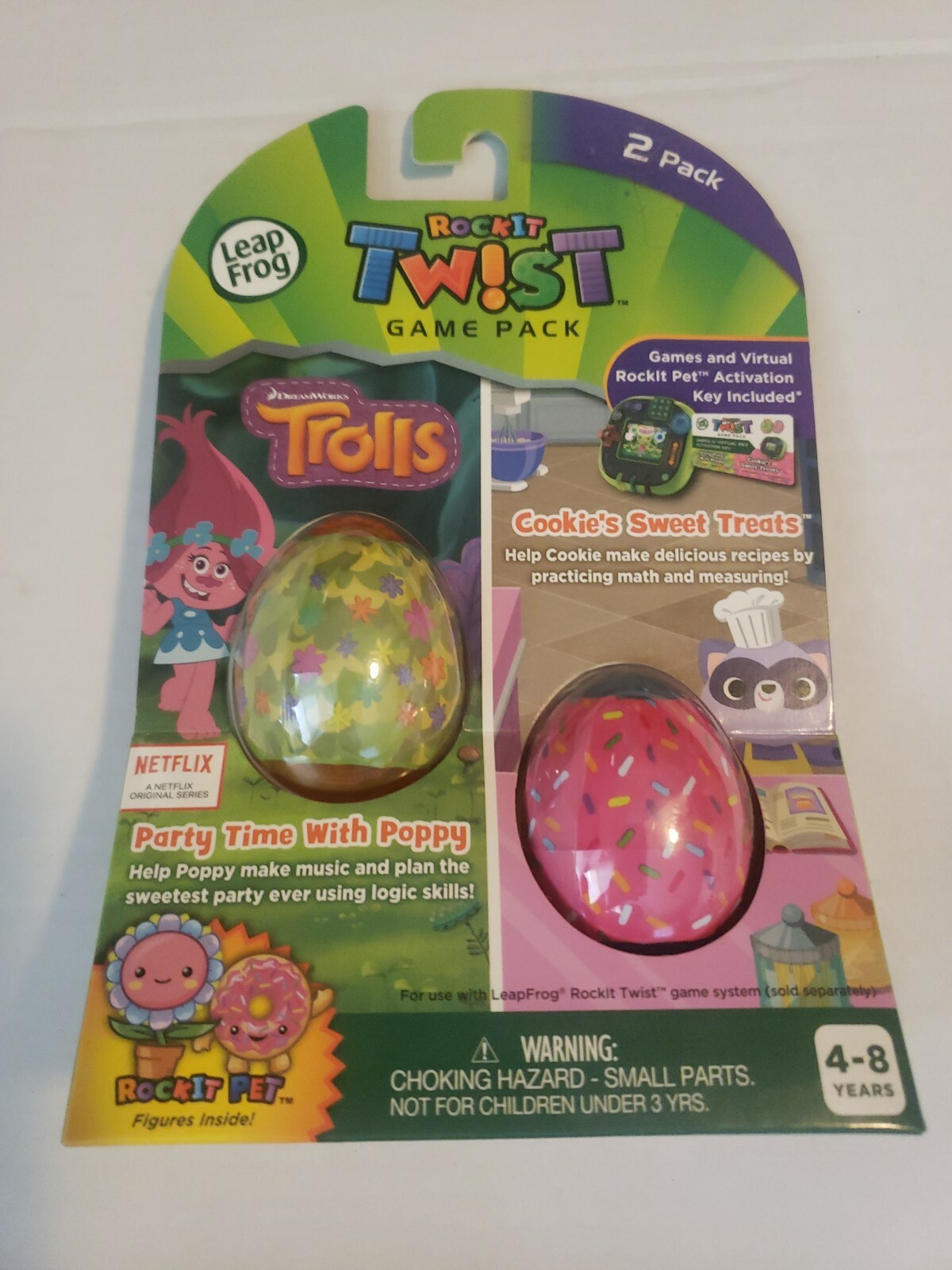 Leap Frog Rockit Twist Game Pack - party time with poppy