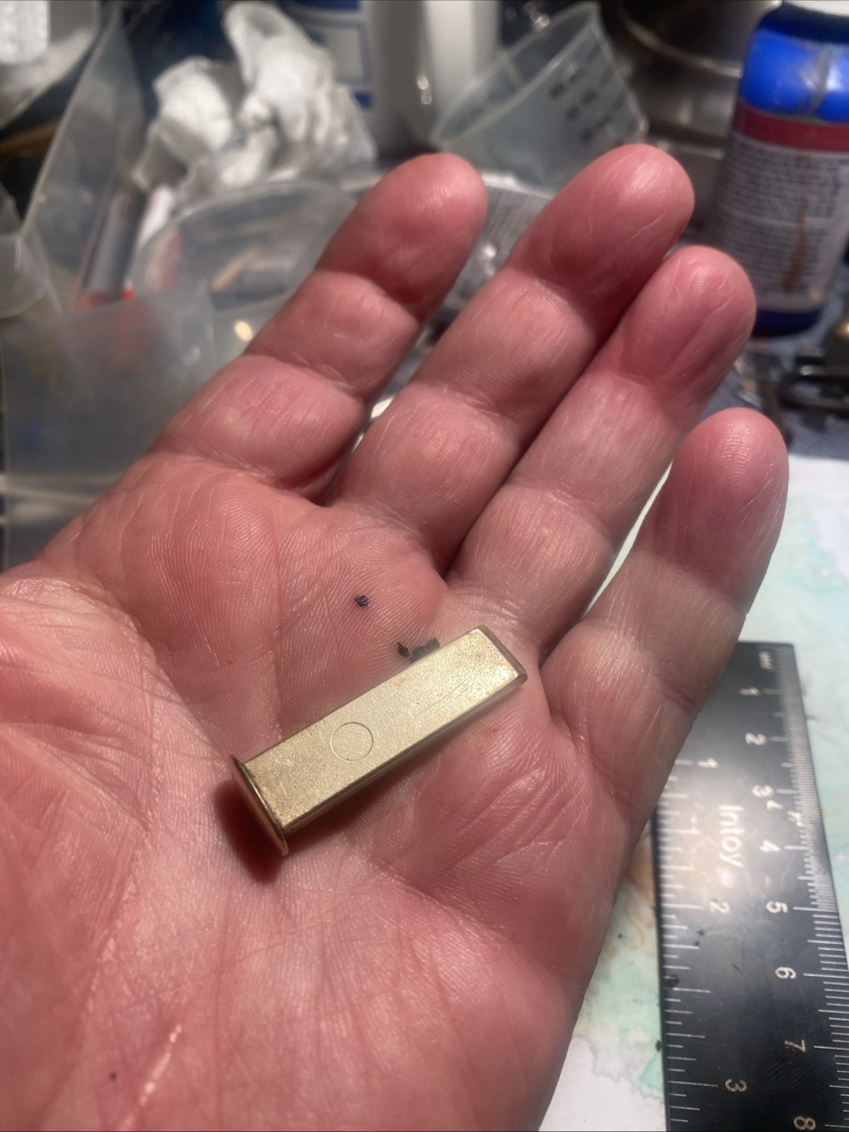 Real McCoy Brass Wedge Pin for CVA Or TC Hawken Muzzleloader