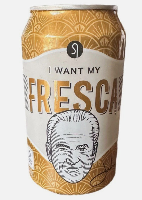 John MacArthur Gold Fresca Can Collectors Item Shepherds Conference 2023