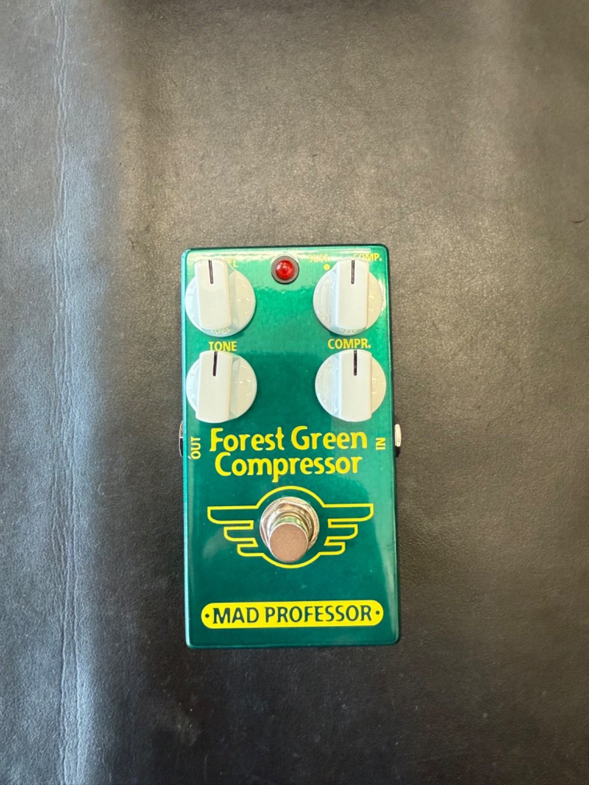 Mad Professor Forest Green Compressor Pedal- New!