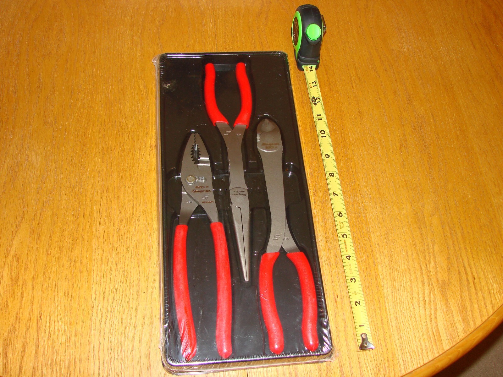 snap on 3pc. plier set NEW
