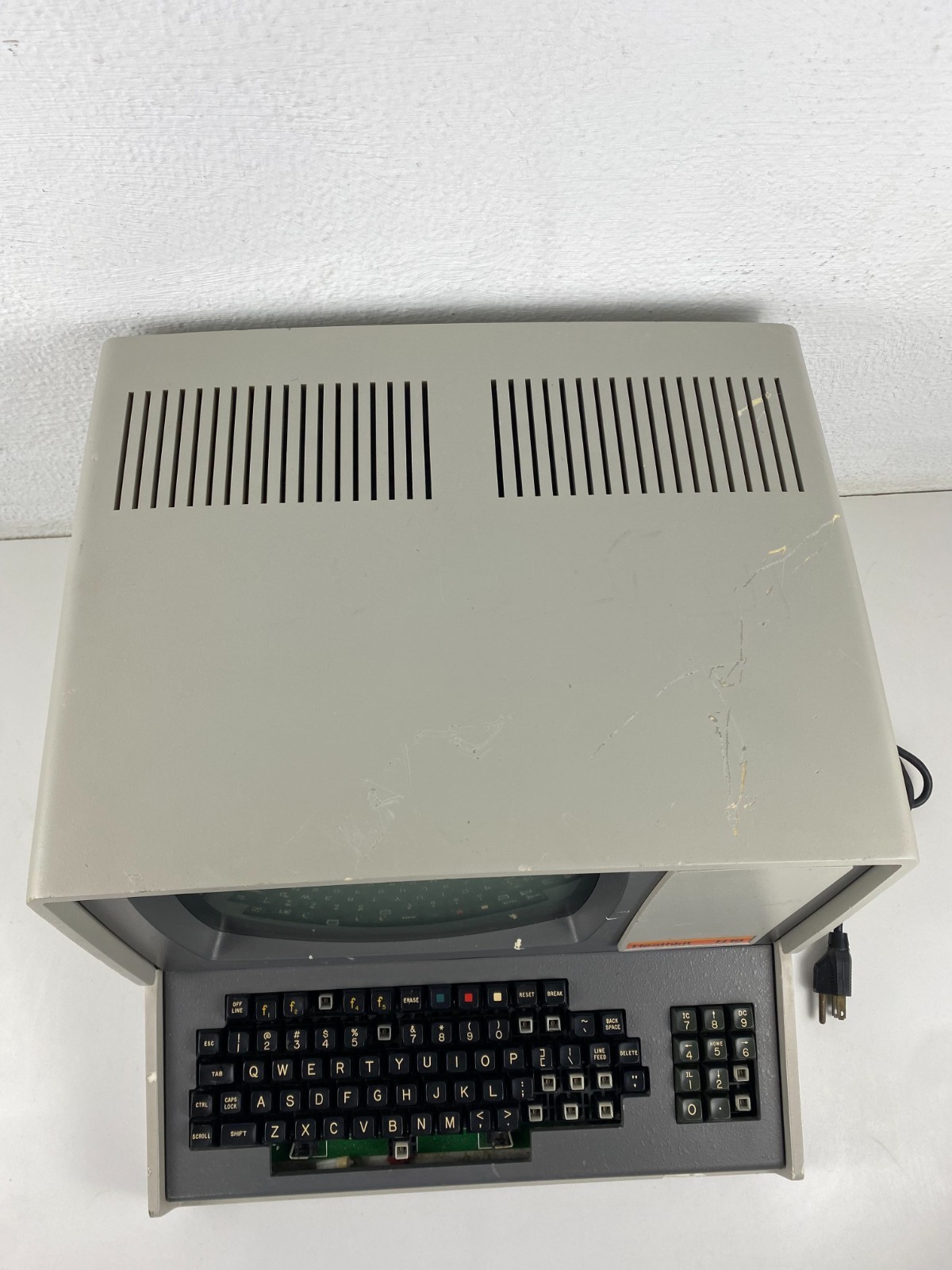 Vintage 1980 Heathkit H19 advanced video terminal computer