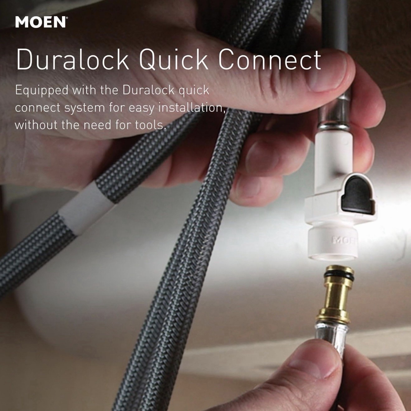 New Moen 5923BG Align One Handle Pulldown Kitchen Faucet - Brushed Gold