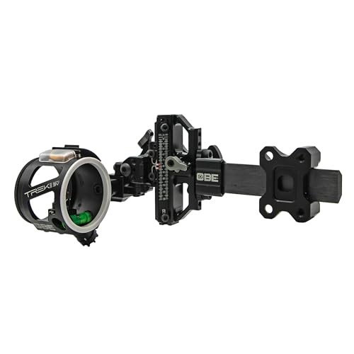 CBE Trek Pro 3 Pin Vertical Bow Sight .010 RH Fiber Optics CBE-TKP-VP-3-RH-10