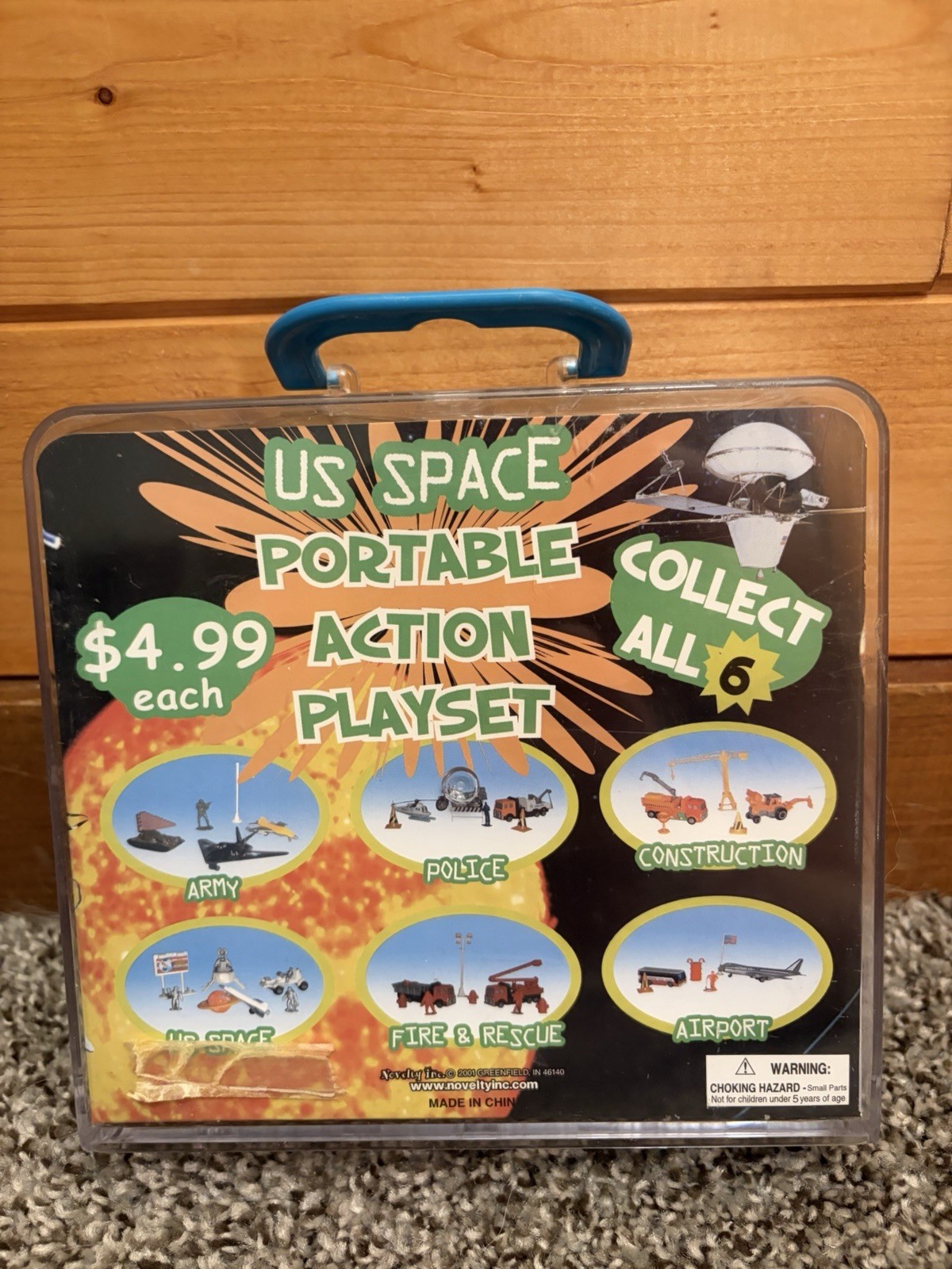 US Space Portable Action Playset FS NEW Model Kit