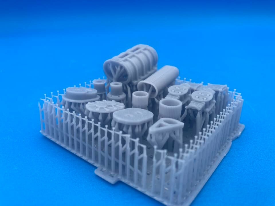 1/16 871 Blower Intake with Carburetors Master Builder Kit