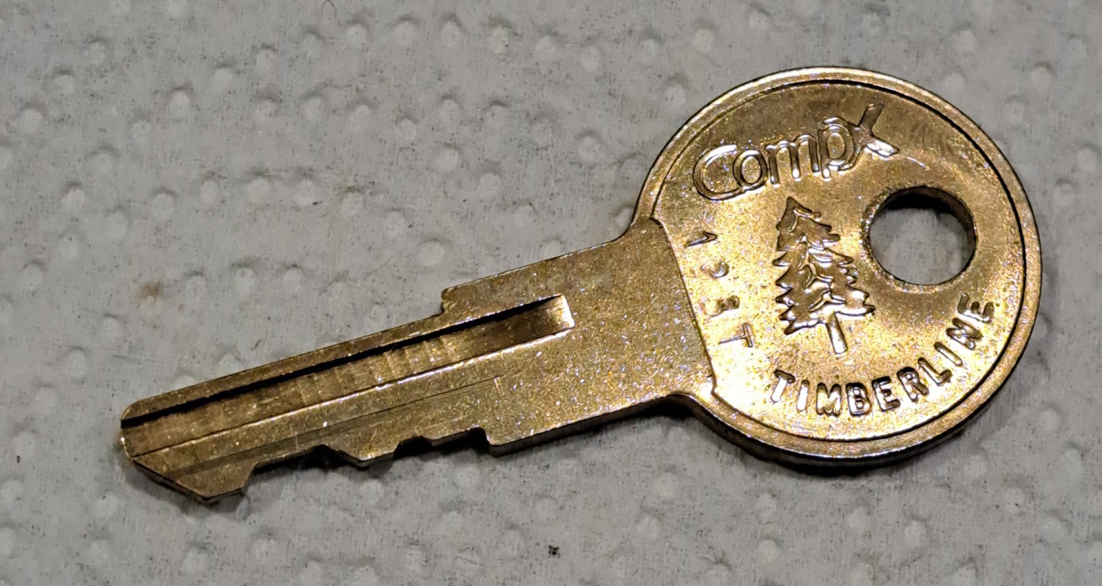Timberline CompX OEM Key - Code 123T Replacement Key Office Cabinet Desk