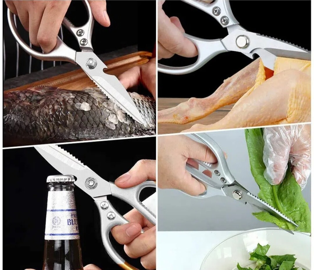 Kitchen Scissor Heavy Duty Stainless Steel Shears Multi Purpose Ultra Sharp