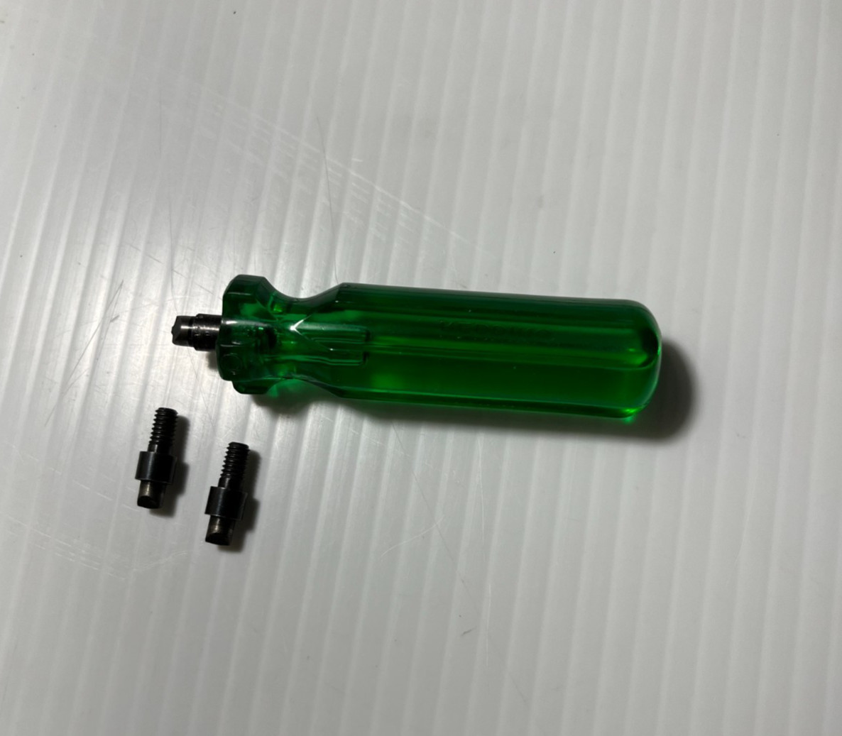 Redding Primer Pocket Cleaner 2 Small and one Large primer pocket tips