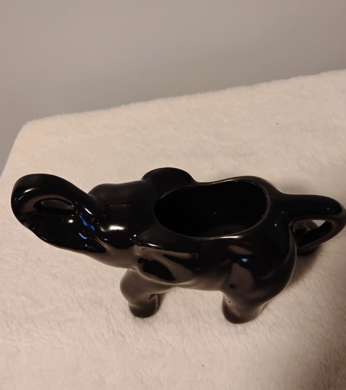 Elephant Planter Black By Home Essentials 6.75" Long