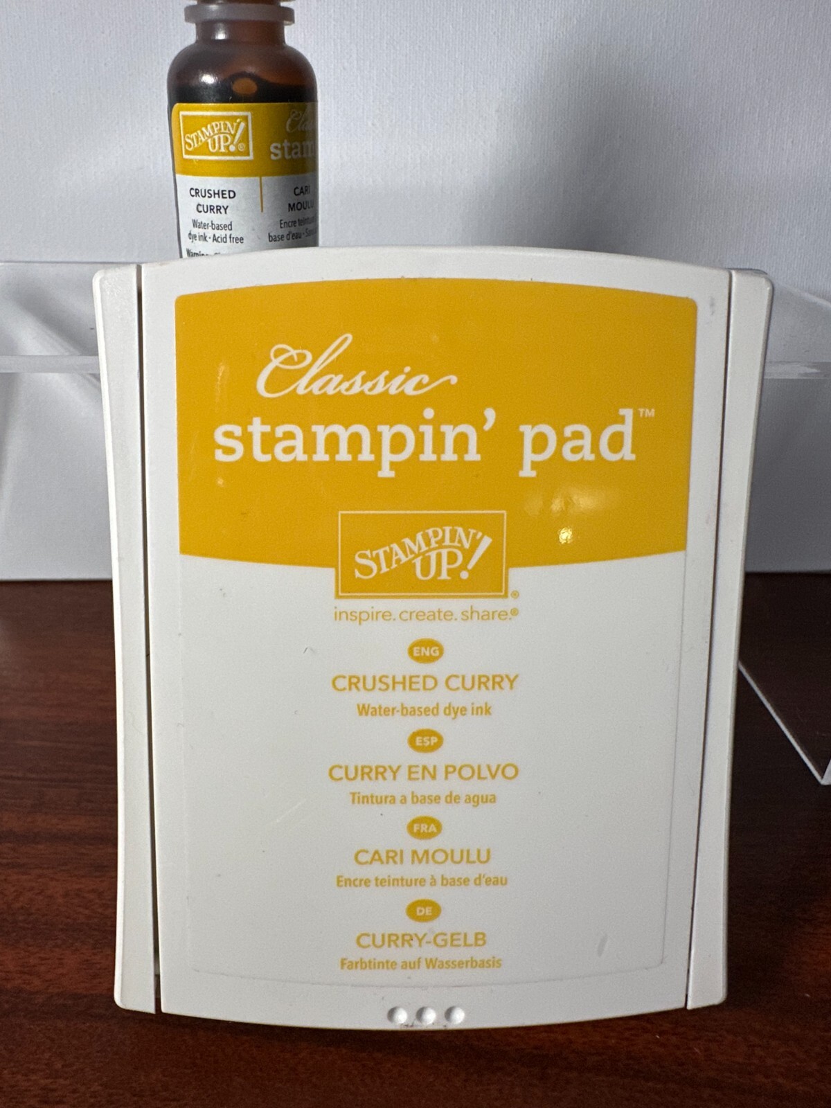 Stampin Up Classic Ink Refill & Pad ~ Crushed Curry ~ P2
