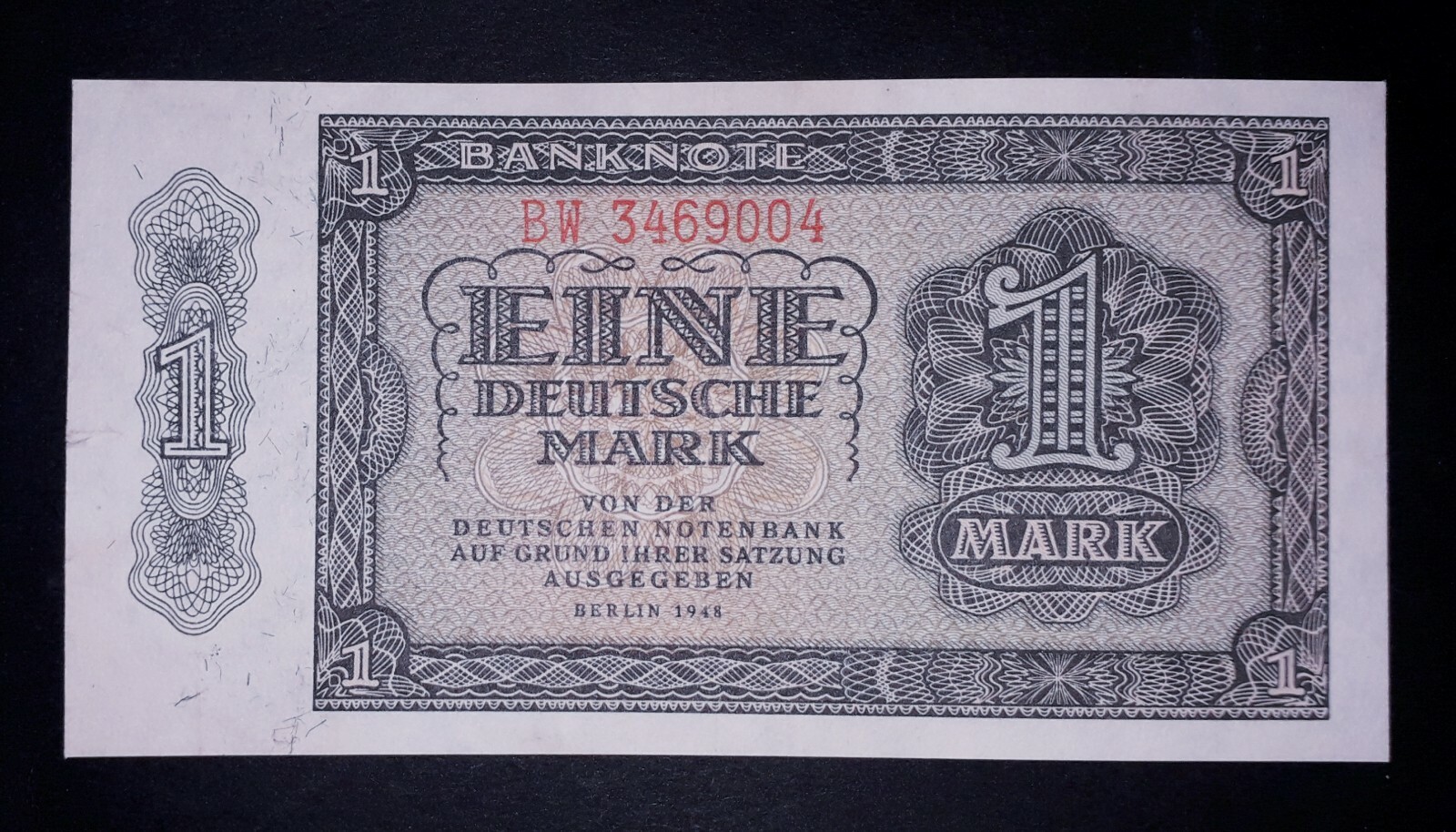 Germany 1 mark banknote, 1948year,good condition