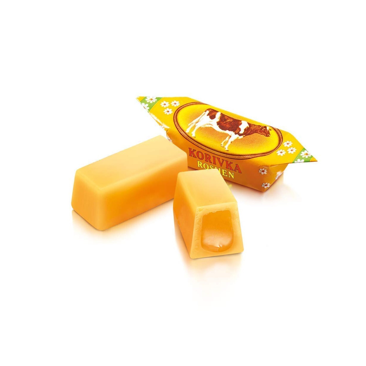 Roshen Korivka Korovka Soft Milk Fudge Candy Us-Seller Рошен Коровка