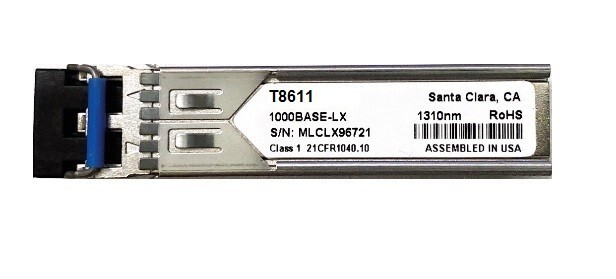 AXIS T8611 compatible 1000BASE-LX 5801-801 SFP-LX 1310nm duplex LC 10km over SMF