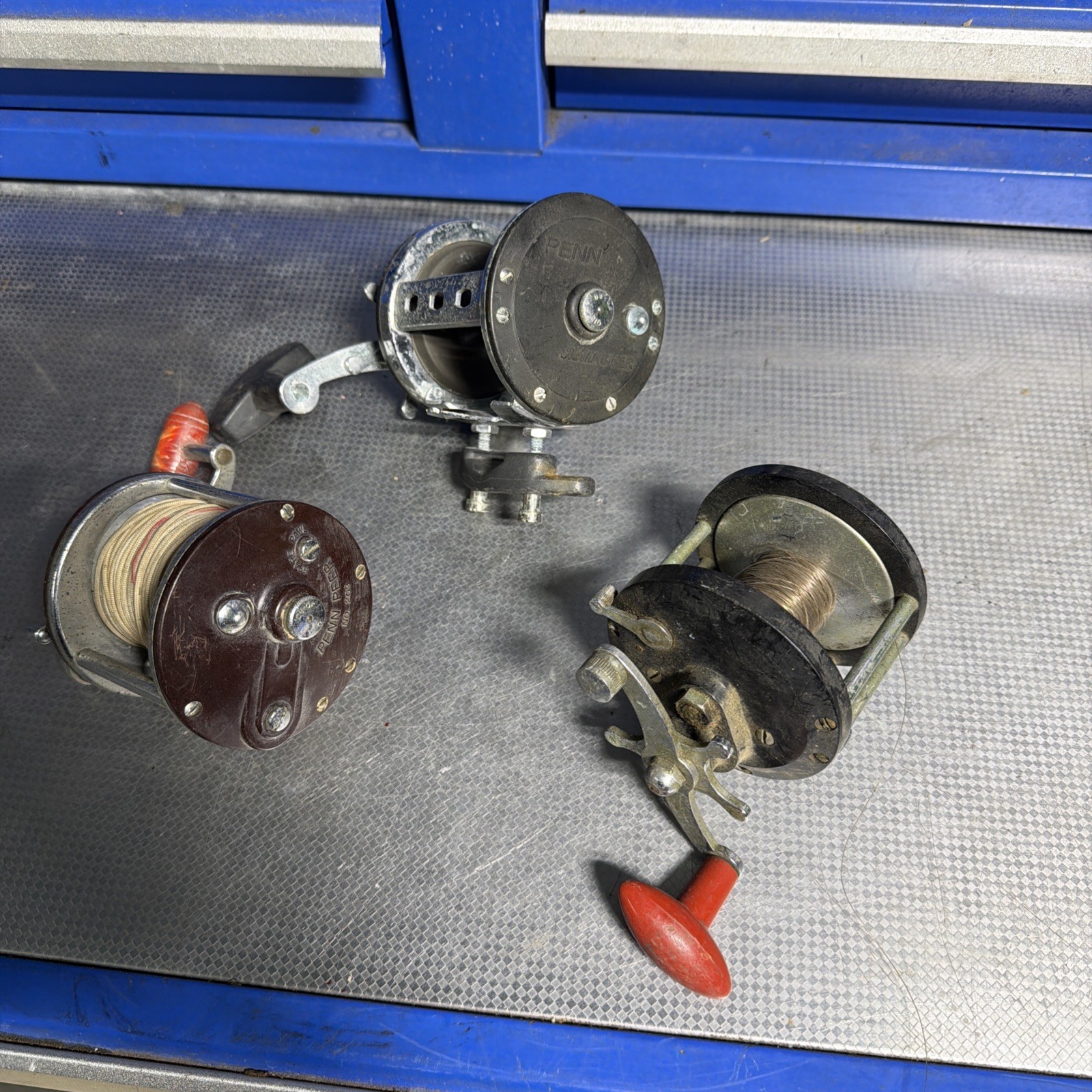 Lot of 3 - Vintage Penn Fishing Reels -