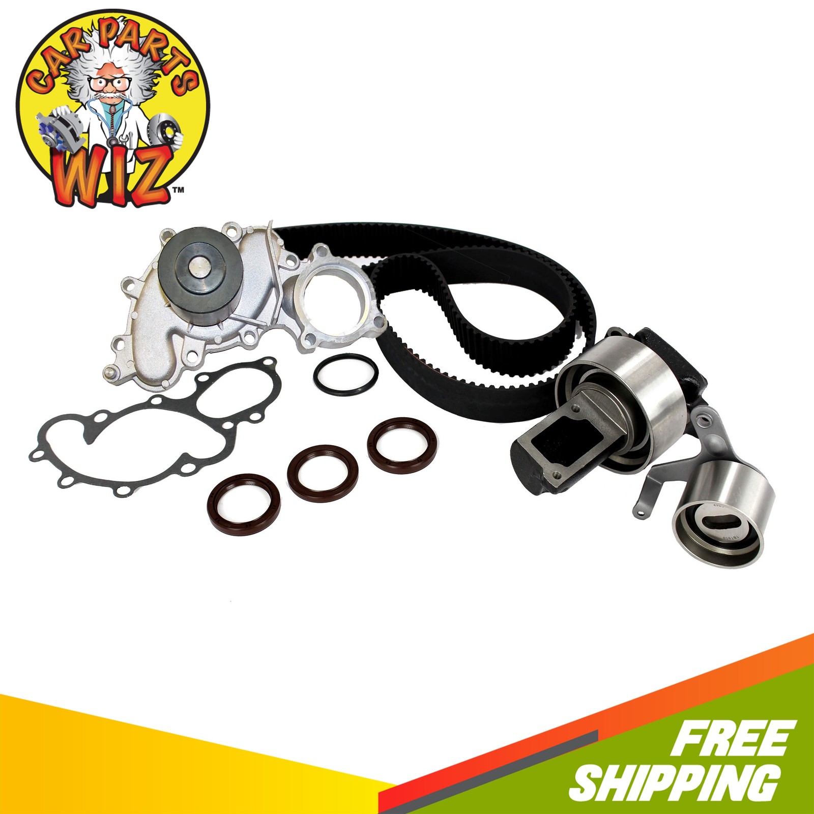 Engine Timing Belt Kit Water Pump Fits 88-92 Toyota 4Runner Pickup 3.0L 3VZ-E