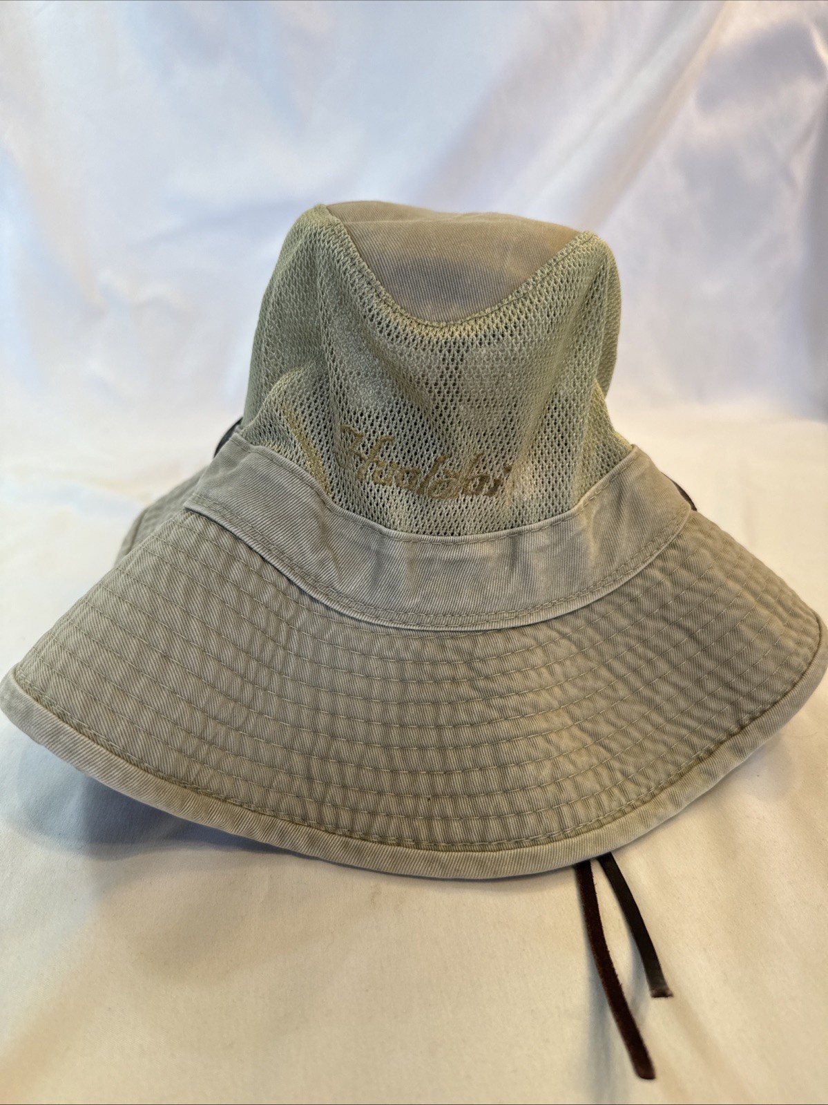 Dorfman Pacific Co Hat Unisex XL Outback Bucket Fishing Sun Wide 3" Brim Mesh