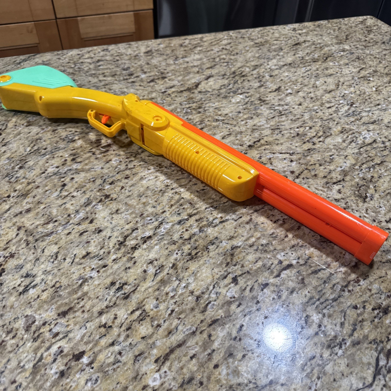 Buzz Bee Toys Air Warriors Double Shotgun Blaster Gun 2 Barrel Tested Work Cpix