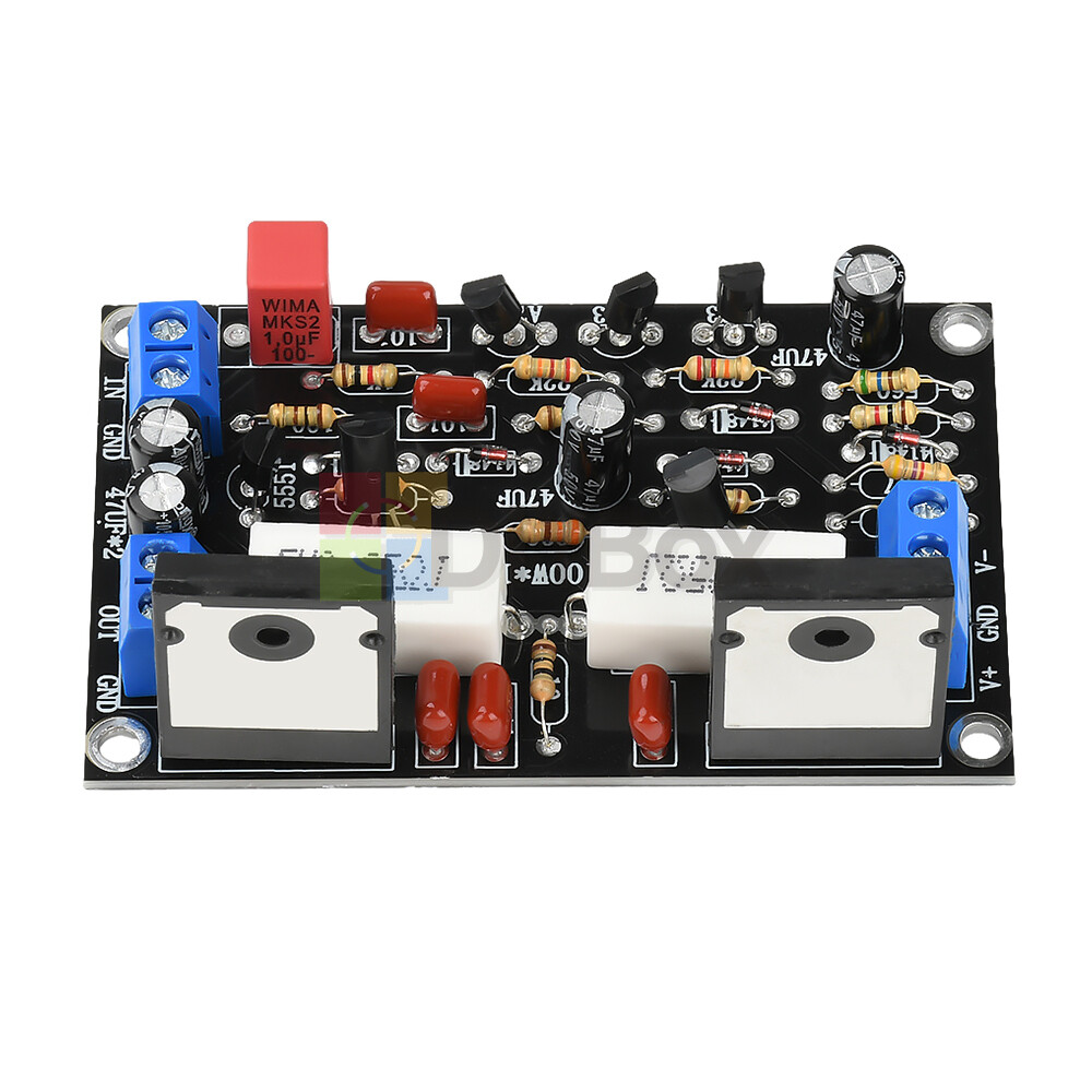 2SC5200+2SA1943 Mono High Power Amplifiers 100Wx1 HIFI Audio Amplifier Board