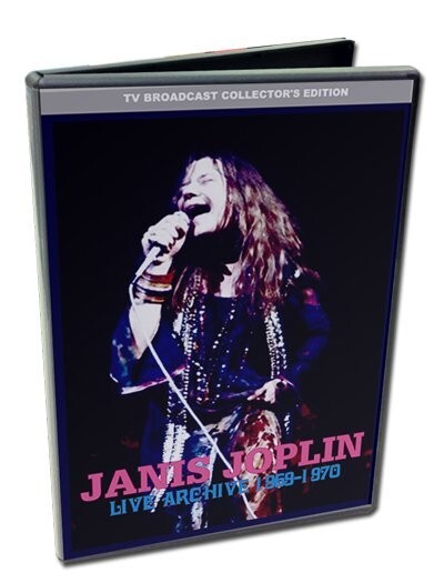 JANIS JOPLIN - LIVE ARCHIVE 1969-1970 (1DVDR)