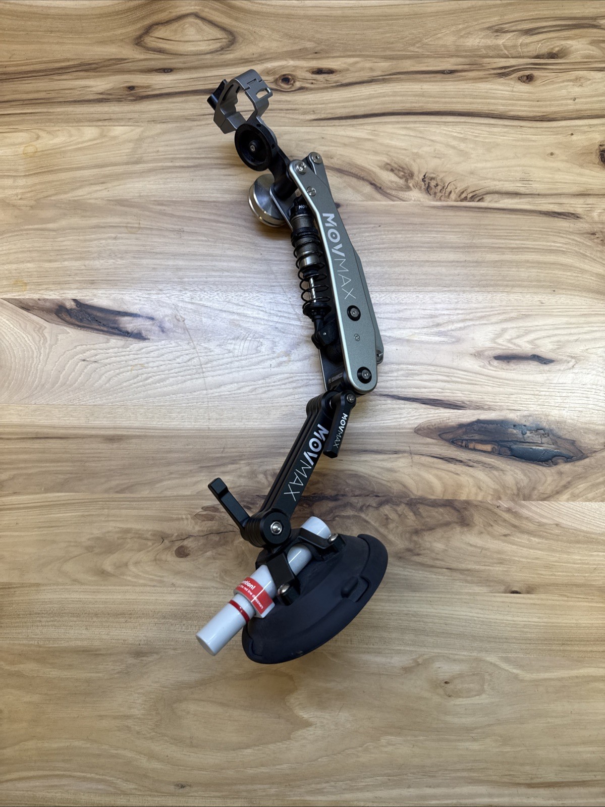MOVMAX Camera Stabilizer Support Arm w/ Suction Cup Mount Base for Camera