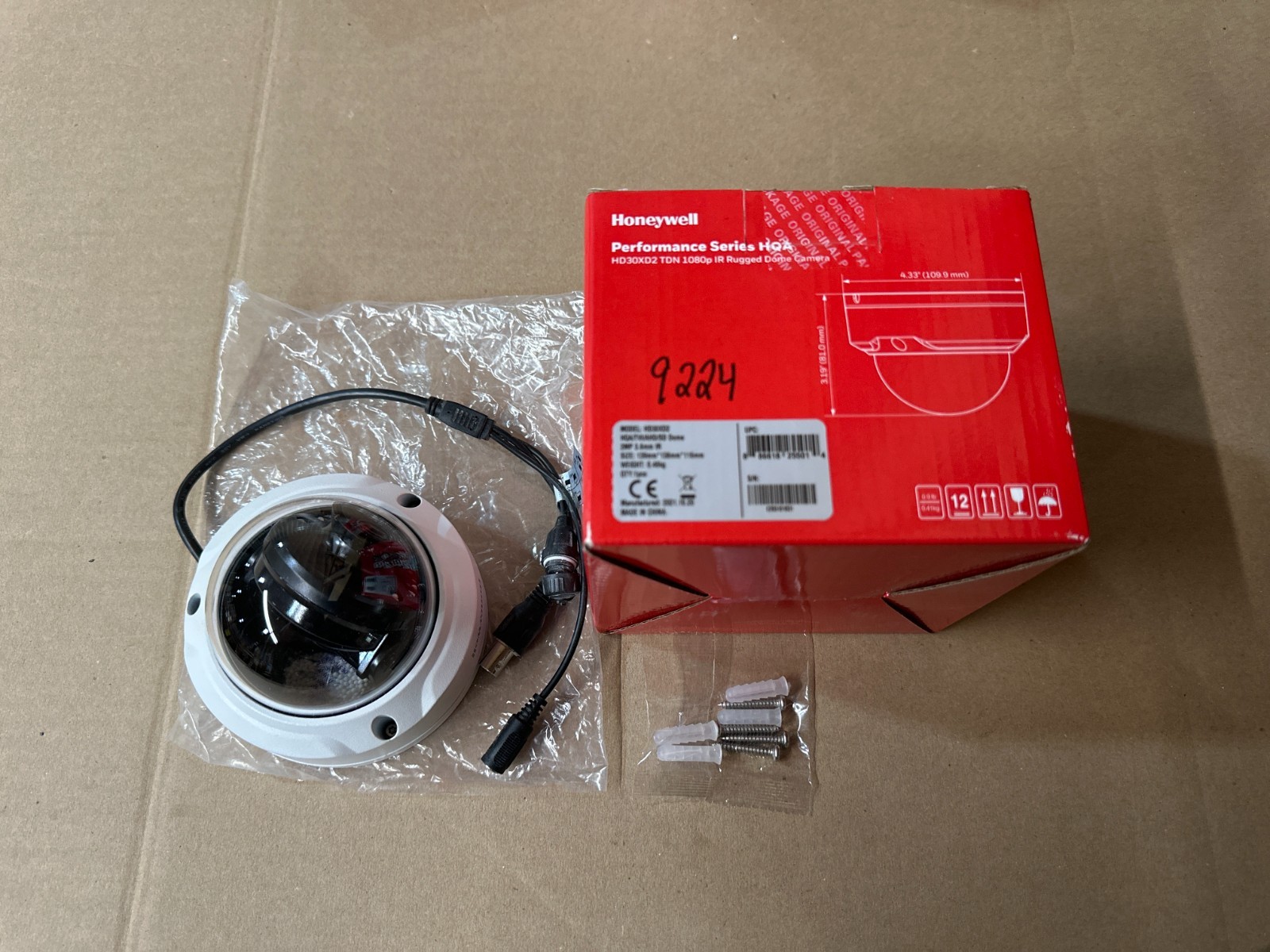 Honeywell HD30XD2 Security Dome Camera