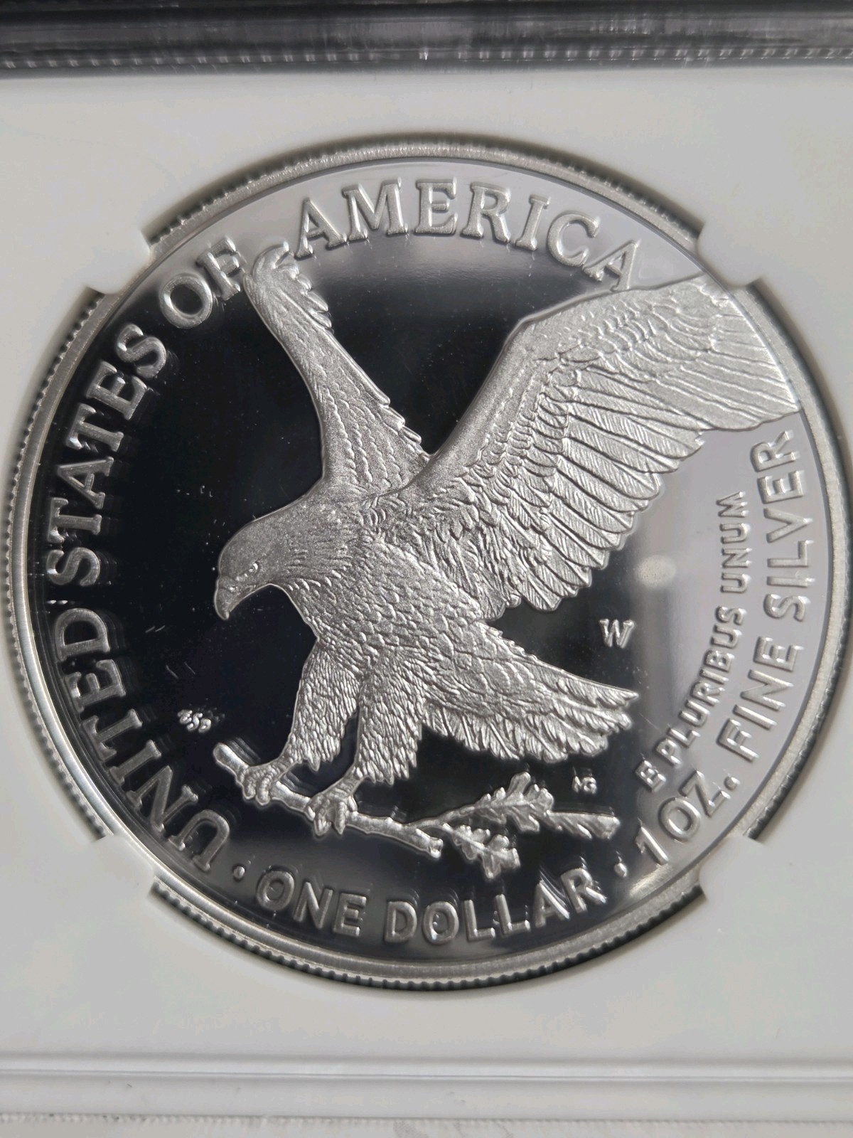 2023 W PROOF SILVER EAGLE NGC PF70 UCAM FIRST DAY ISSUE REAGAN & CABRAL SIGNED