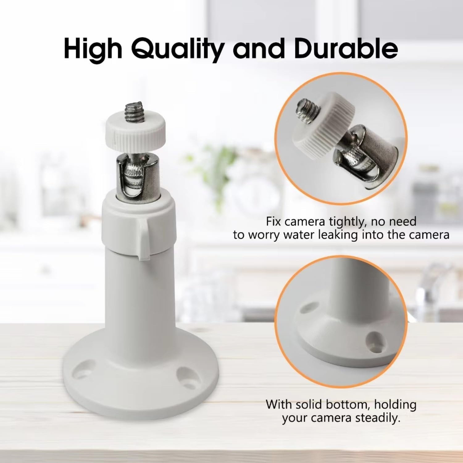 360° Adjustable Camera Mounts for SimpliSafe - Easy Wall Installation (2-Pack)