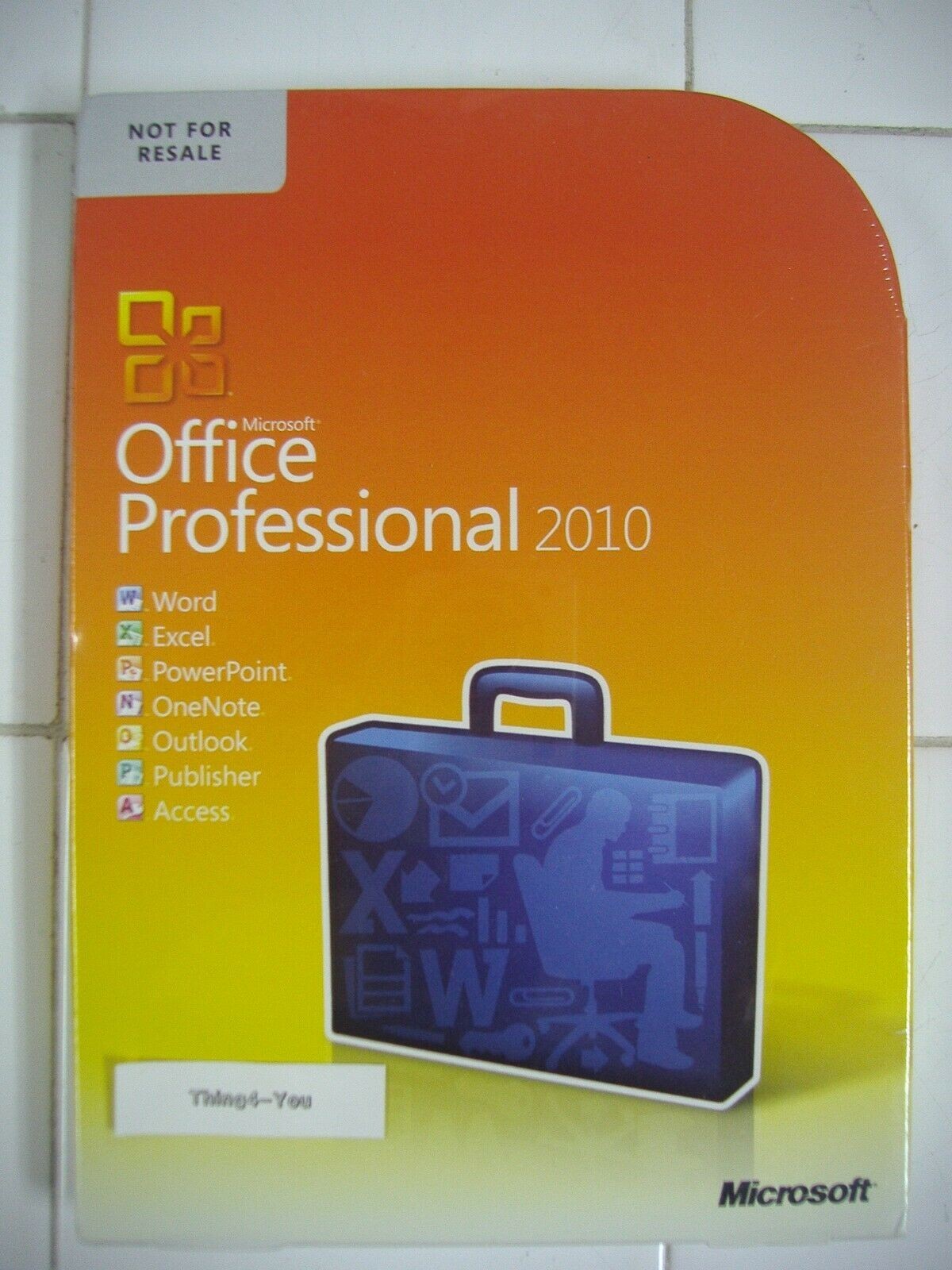 Microsoft Office 2010 Professional For 2 PCs Full Version =NEW SEALED BOX=