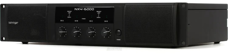 Behringer NX4-6000 6000W 4-channel Power Amplifier