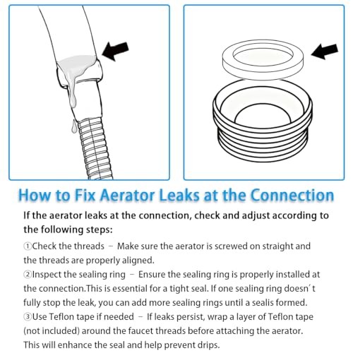 Kitchen Faucet Sprayer Attachment, Movable Faucet Extender for Kitchen type2