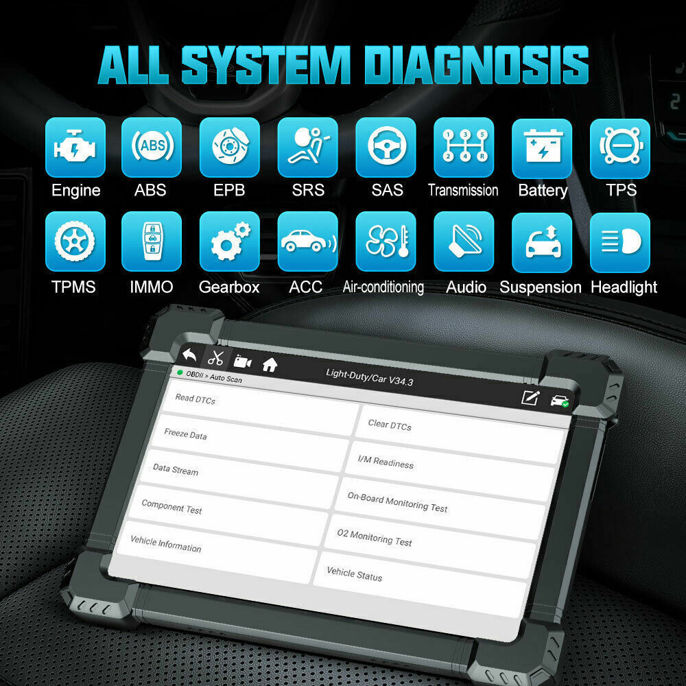 Ancel X7 Bidirectional All System OBD2 Scanner Car Diagnostic Tool Code Reader