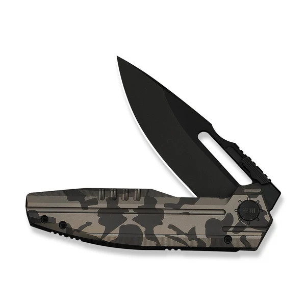 WE Knife Reveille Frame Lock 23057-3 Desert Terrain Titanium M390 Steel Knives